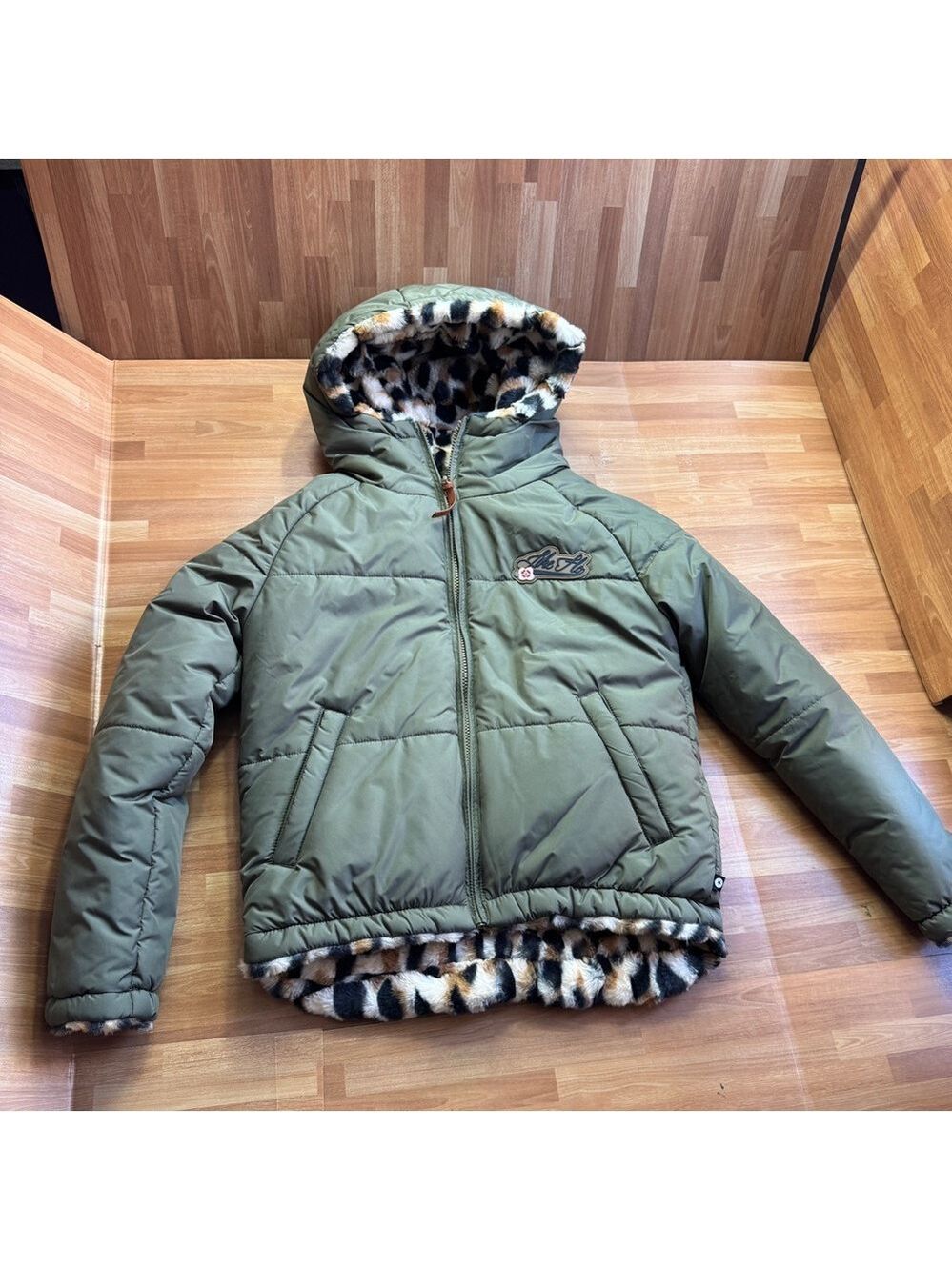 Like FLO reversible winter coat very warm size 12 puffer coat